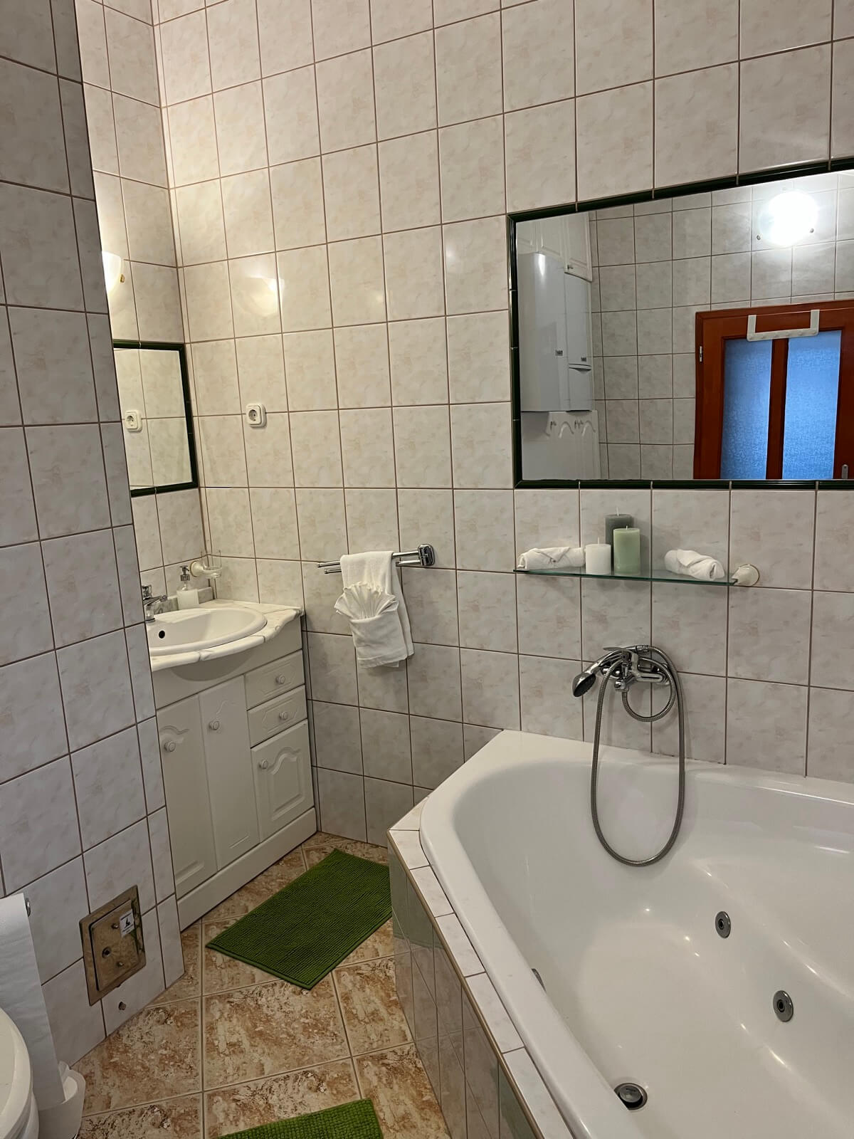 Fürdőszoba jakuzzi kád