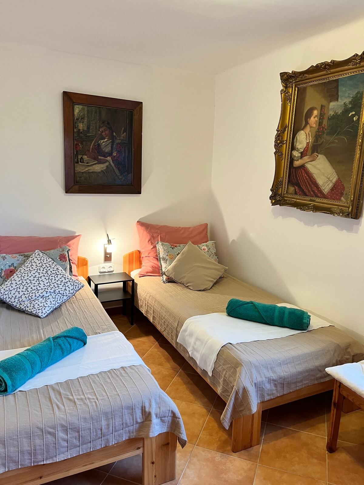 Hálószoba két ágyas